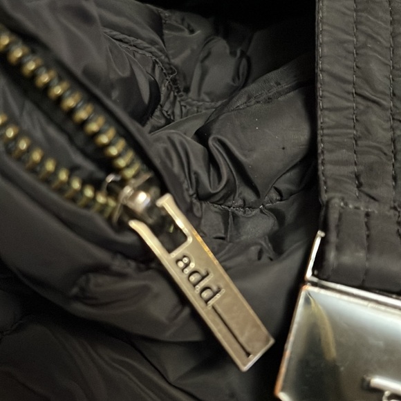 Add Belted Winter Coat with silver hardware - Picture 5 of 8